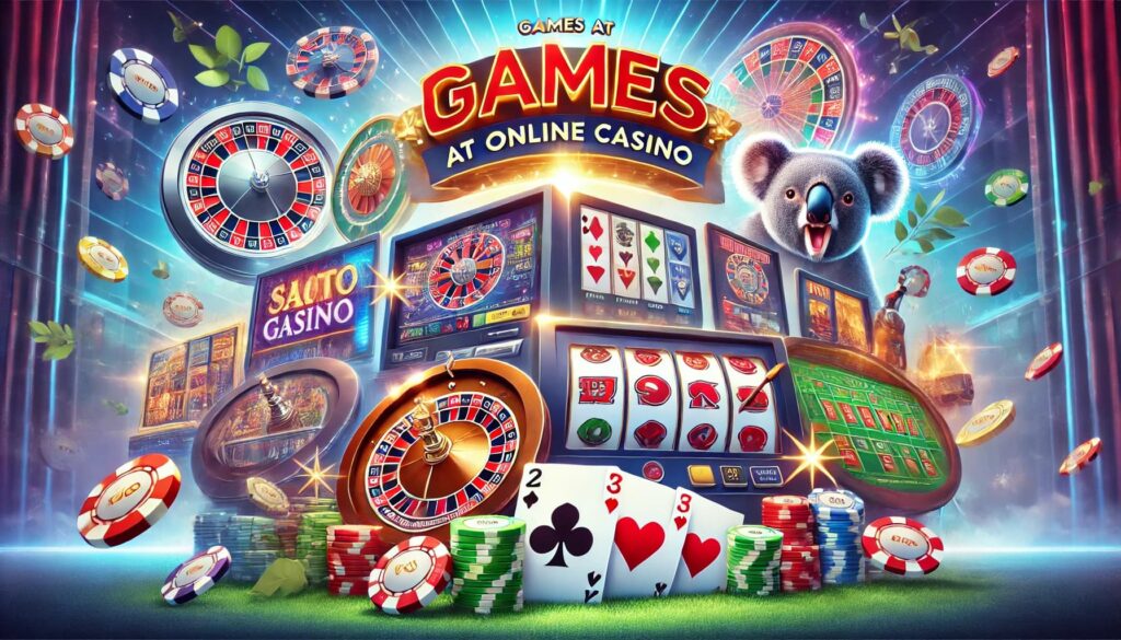 Games at Bizzo Online Casino