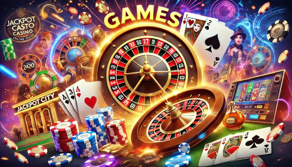 Games at JackpotCity Online Casino