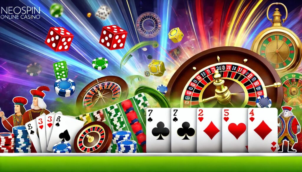 Games at Neospin Online Casino