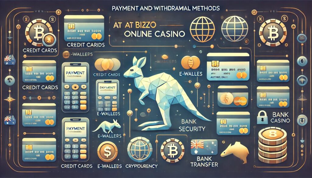 Payment and Withdrawal Methods at Bizzo Online Casino